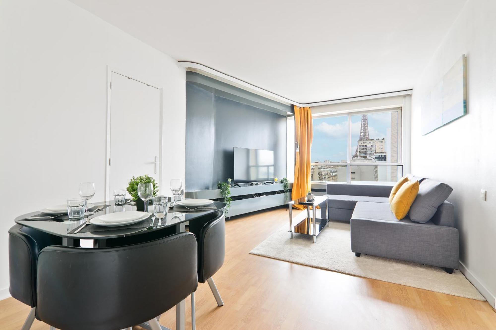 Quartier Tour Eiffel 5 Free Netflix Apartment *